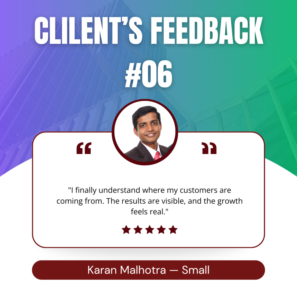 white and red modern testimonial instagram post